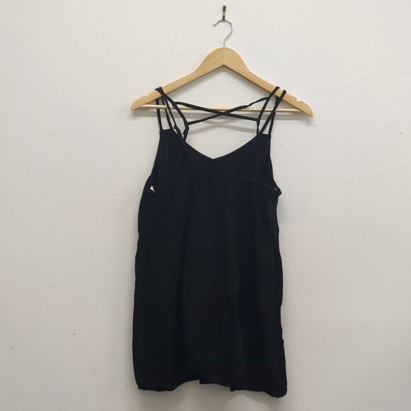 RVCA black strappy tank top size medium - Picture 4 of 7